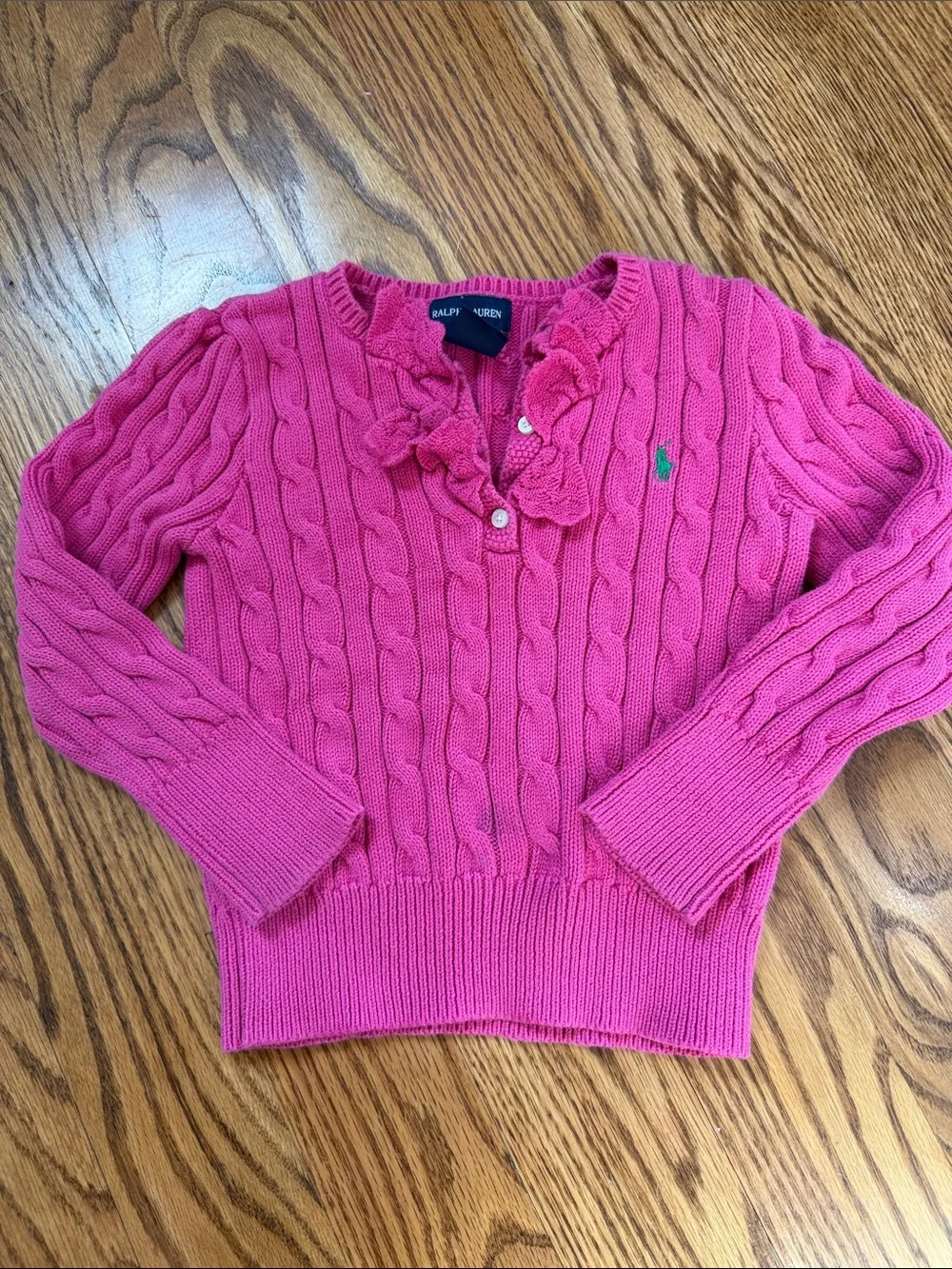 Girl’s Ralph Lauren Sweater. Size 4/4T. Excellent Condition.